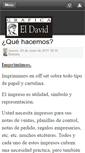 Mobile Screenshot of graficaeldavid.com.ar