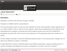 Tablet Screenshot of graficaeldavid.com.ar